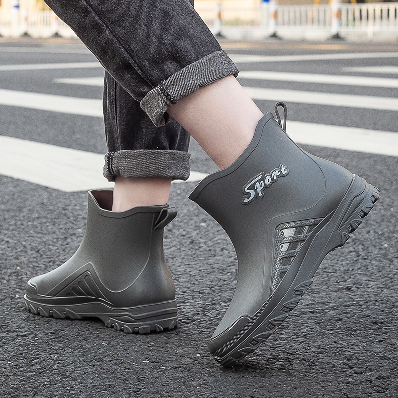 Sepatu Boots Pria Import Premium Bots Premium Korean Style Quality  Boot Terkini Fashion Sneakers Tebal -Bottomed Dan Wear -Resistant
