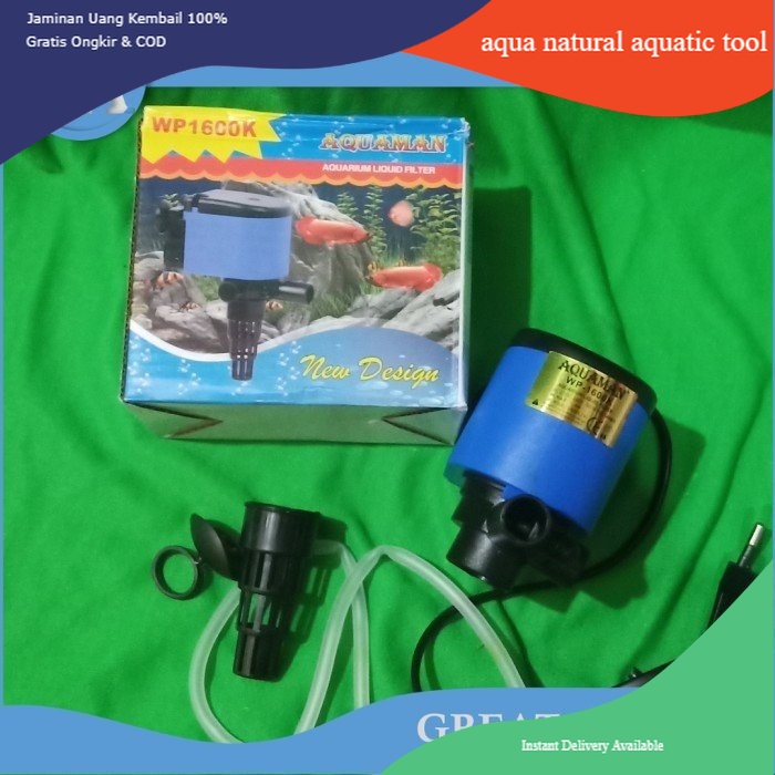 aquarium pompa celup power head AQUAMAN WP 1600 K