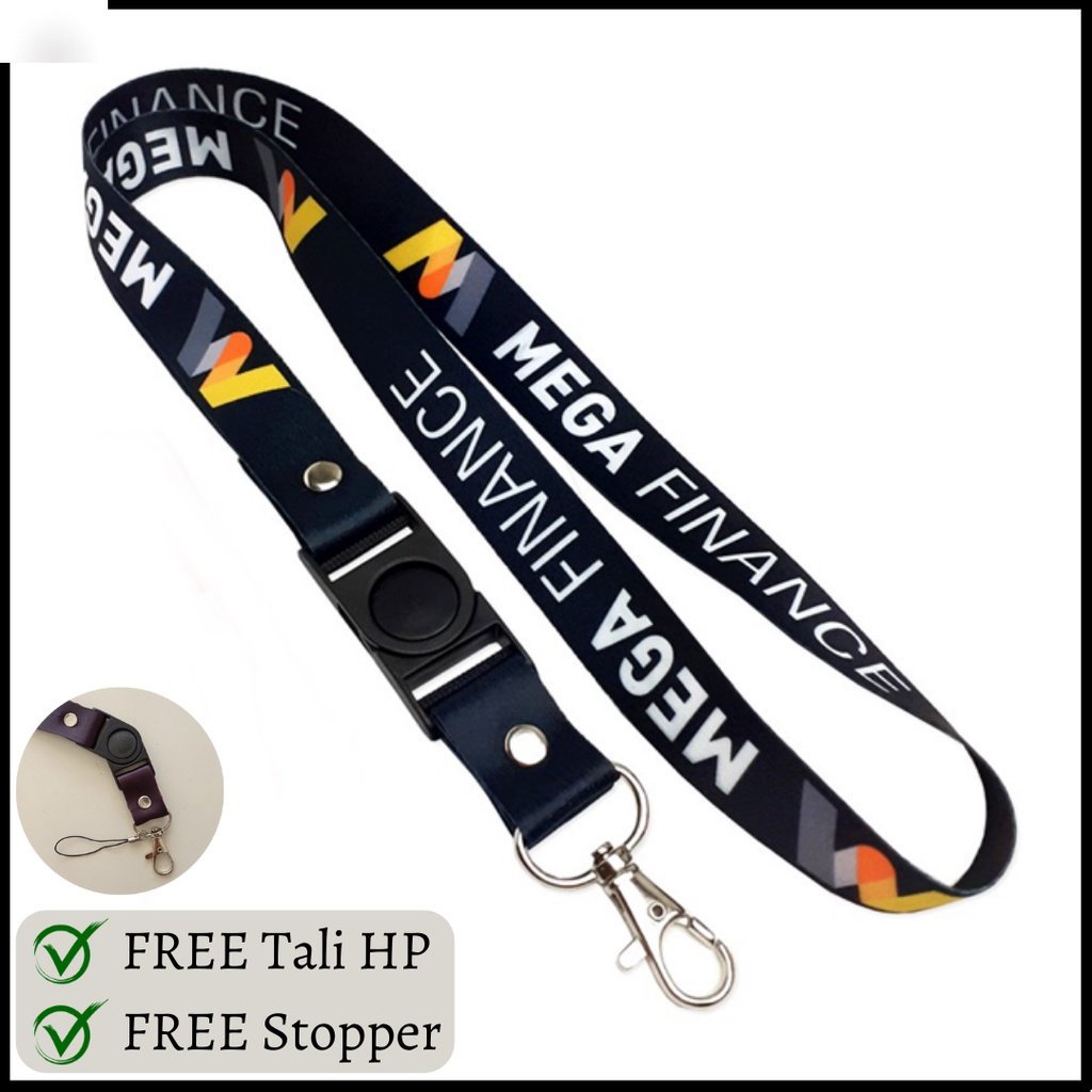

Tali Lanyard Custom MEGA / Custom Lanyard Tali Name Tag HANDPHONE