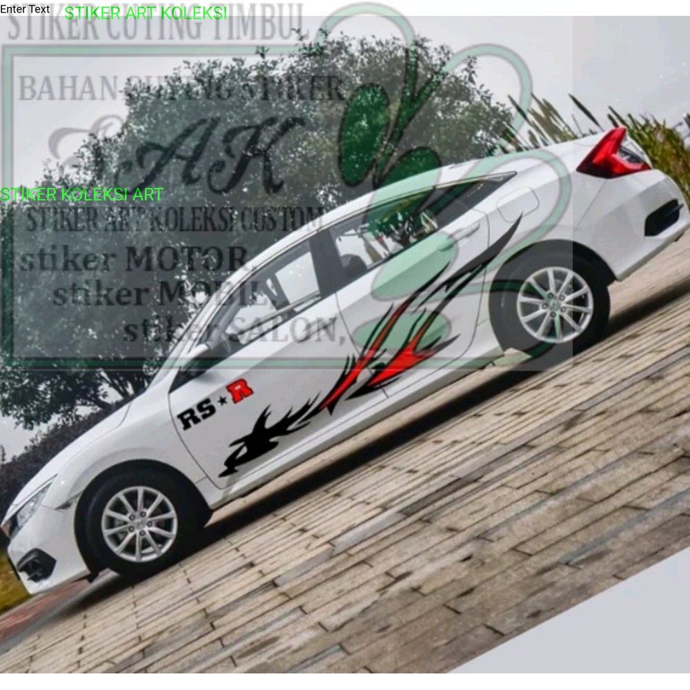 promo PROMO stiker Mobil sticker mobil stripe list mobil sedan sedan sedan