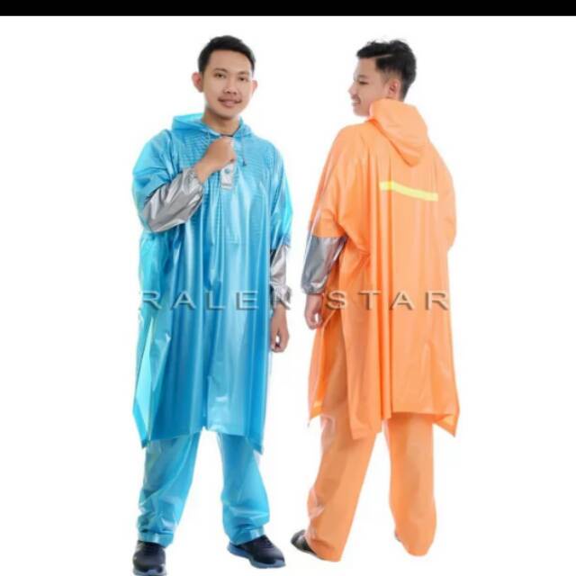 Jas hujan ponco celana jerez / jas hujan ponco