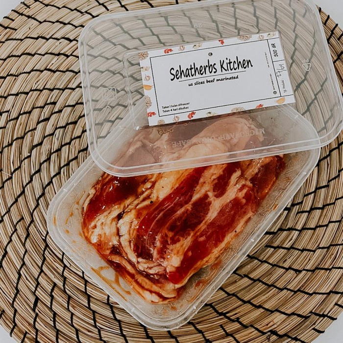 

New Arrival us sliced beef 500gr (campur bumbu)