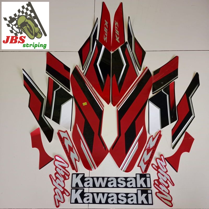 Striping ninja rr Stiker kawasaki ninja rr 2015 se