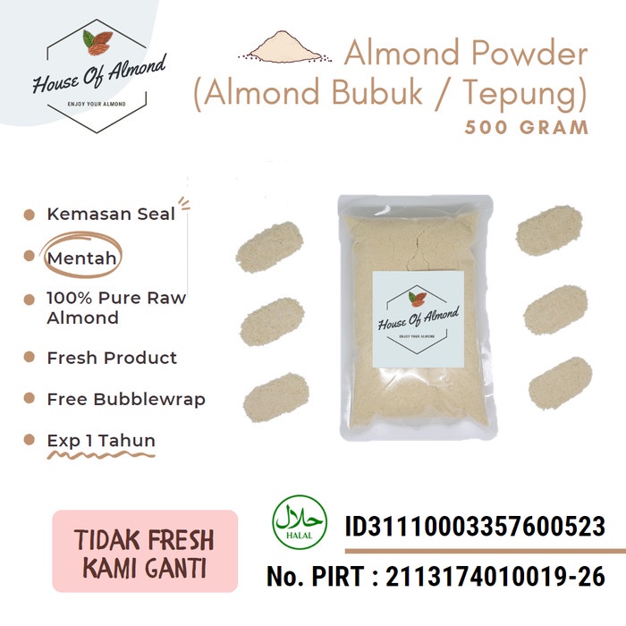 

[Big Sale] Almond Powder 500Gr