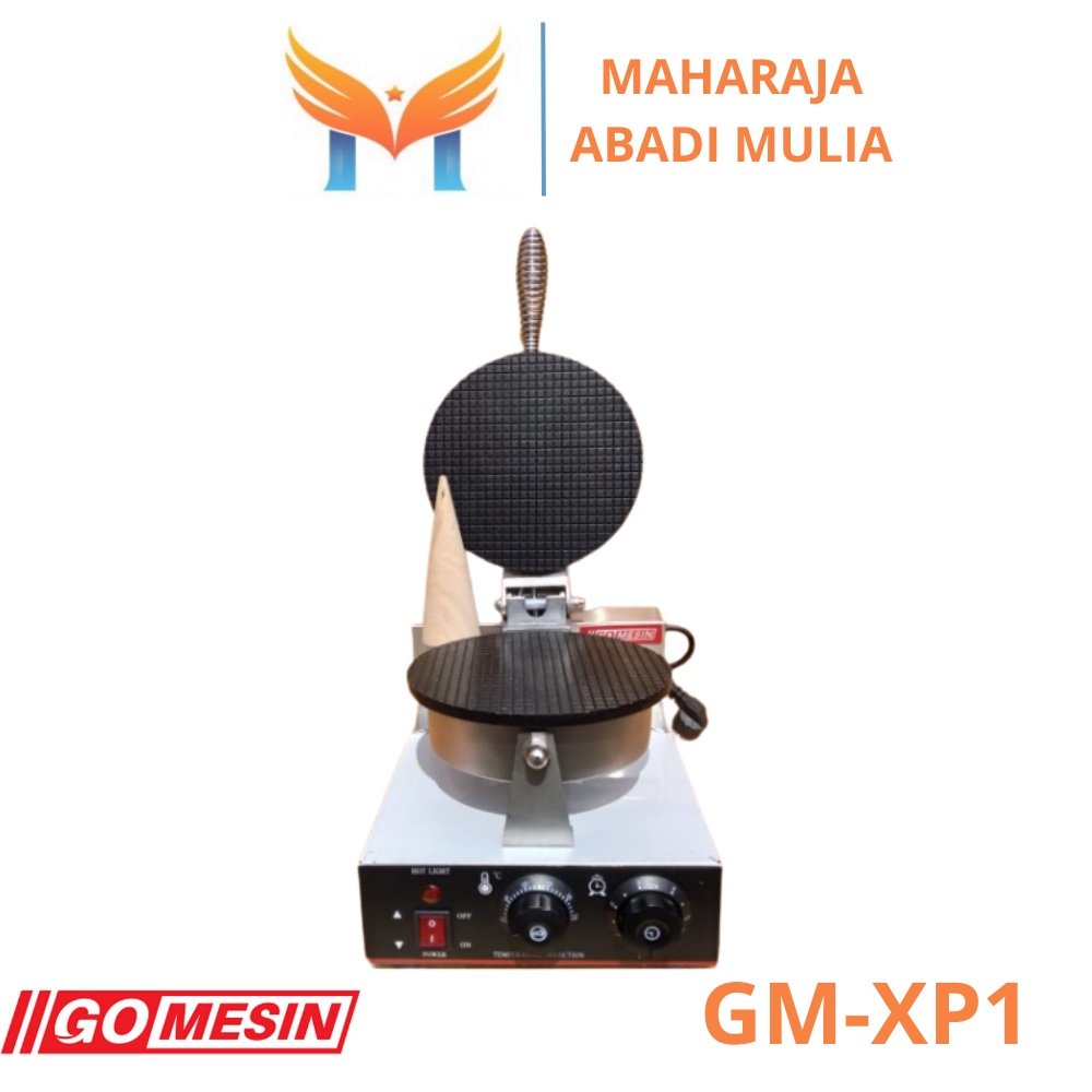 Mesin Cetak Cone Es Krim Gomesin Gm-Xp1 Ice Cream Cone Maker 1 Plate