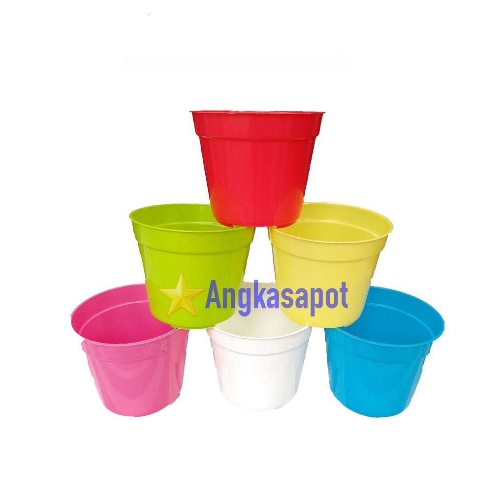 (COD)Pot Bunga Tanaman NKT 8 cm(ANGKASAPOT)
