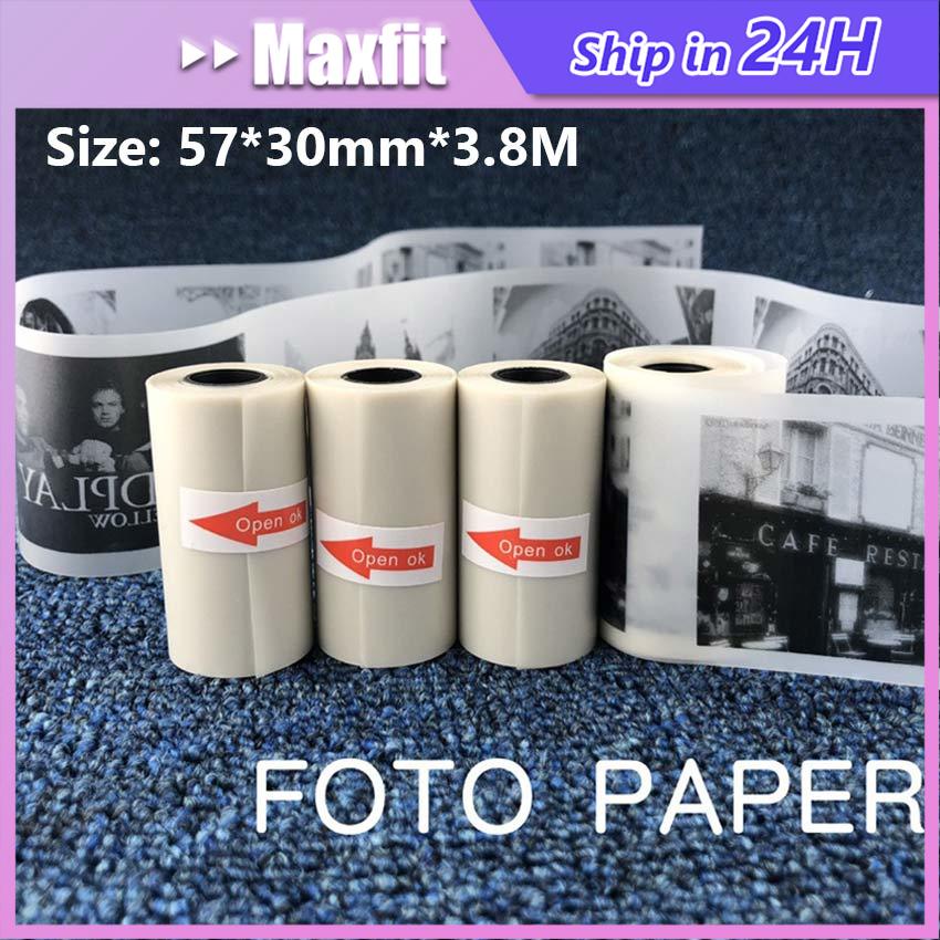 

Kertas Struk Thermal Paper 57X30 Paper Roll Mini Printer Bluetooth / Kamera Thermal Camera Anak