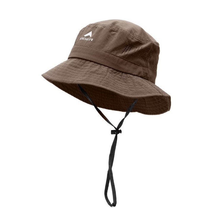 v bismillahEIGER s CIVILIAN topi bundar rimba style outdoor n - Hijau, s-m