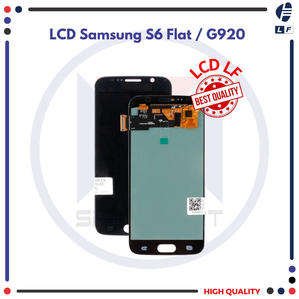 Lcd Samsung S6 Flat / Lcd Samsung Galaxy S6 Flat / S6 / G920 Fullset Touchscreen