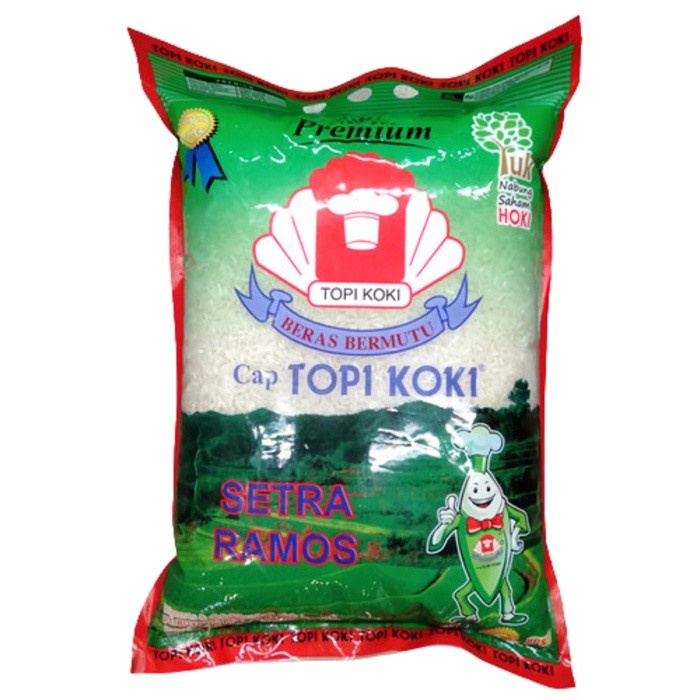 

TOPI KOKI Beras 5kg karung khusus INSTANT / SAMEDAY