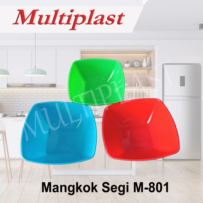 (1 Lusin) Mangkok Plastik 801 MULTIPLAST / Mangkok Mie / Mangkok Bakso Plastik Multiplast