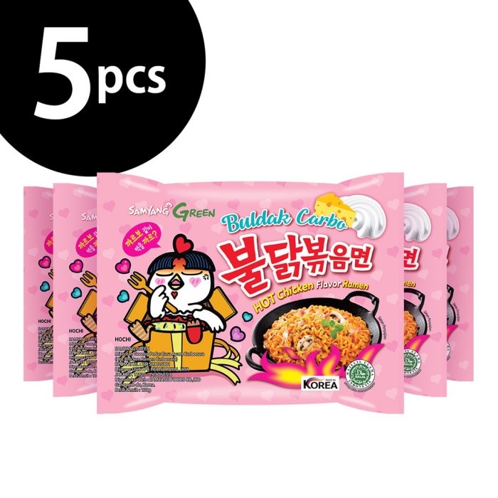 

Samyang Hot Chicken Ramen Carbonara 5 in 1