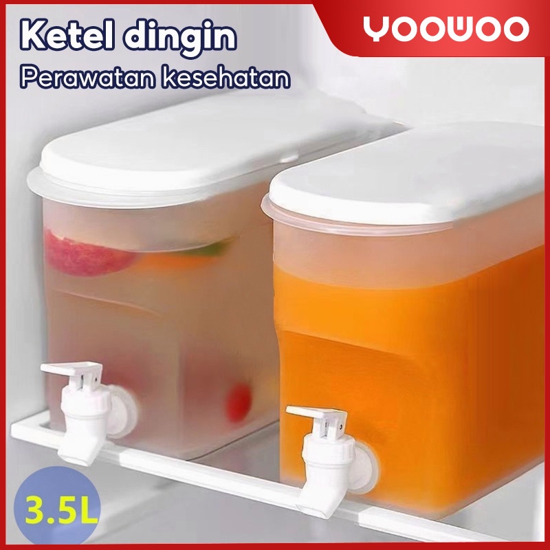 Dispenser air 3,5L / dispenser jus / tempat air minum keran / ketel minuman dingin / dispenser kulka