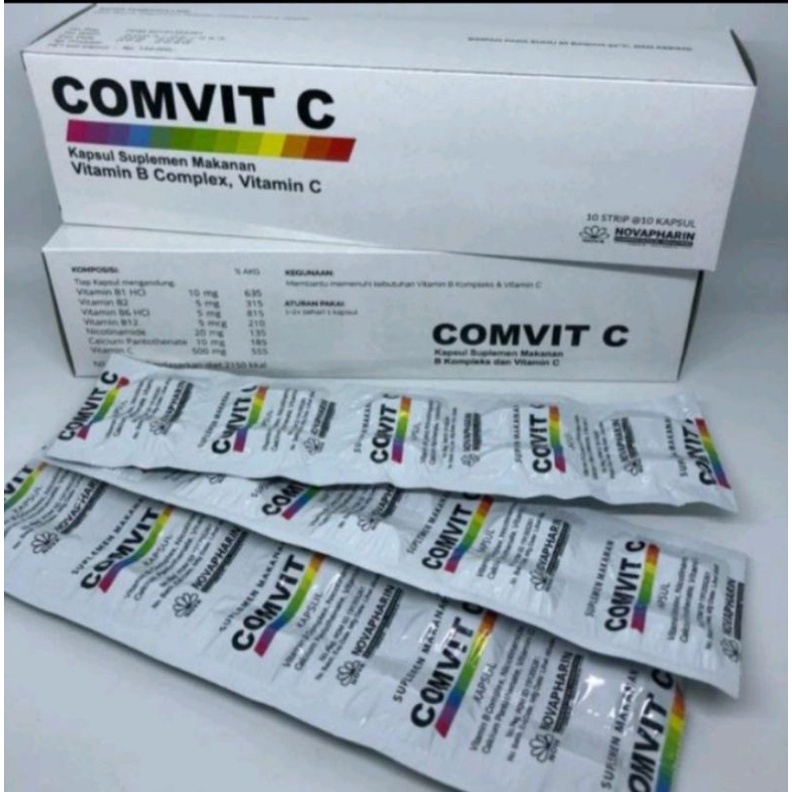 Comvit C vitamin b complex strip