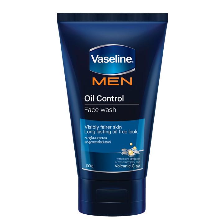 Vaseline Men Oil Control Face Wash 2 x 100 gr