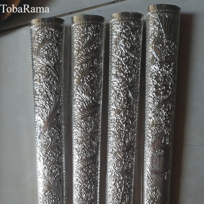 

pendok bunton solo lapis perak antik