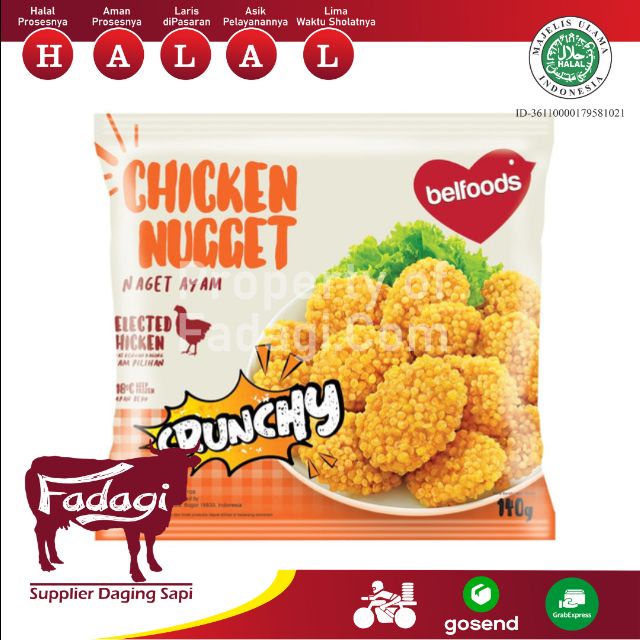 

Belfoods Chicken Nugget Crunchy (140 gr)