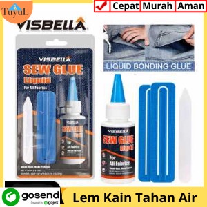

Lem Kain Tahan Air Lembaran Jeans Repair Tanpa Jahit Flanel Kuat Texti