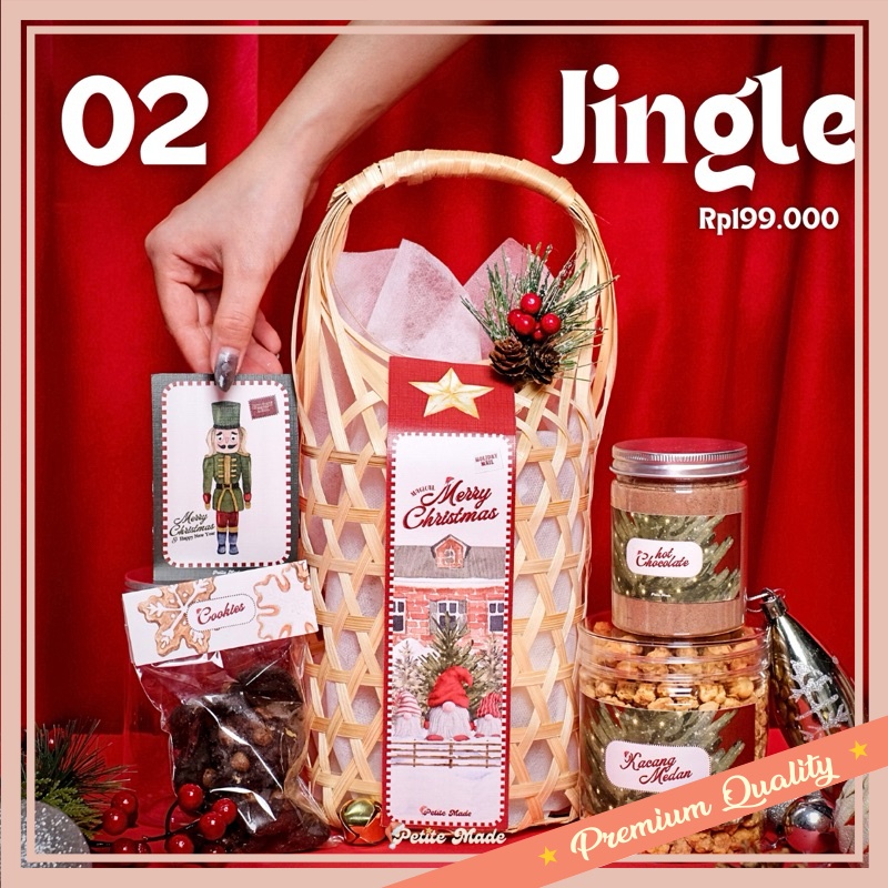 

Hampers Valentine Natal Merry Christmas Tahun Baru Murah Souvenir Gift Box / JINGLE & NOEL - HAMPERS CHRISMAS SET - PARCEL NATAL 2023