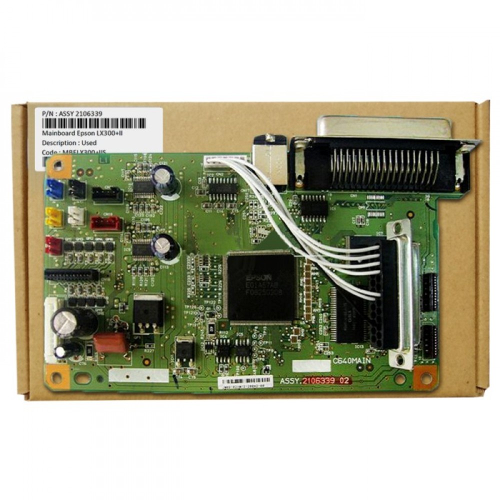 Board Printer Epson LX-300+II, Mainboard LX300+II, Motherboard LX300 Kondisi Bekas Like New