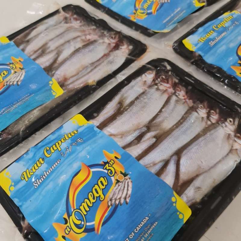 

Ikan Shisamo cue Jepang Capelin 350gr isi -+ 22pcs DIJAMIN ORI