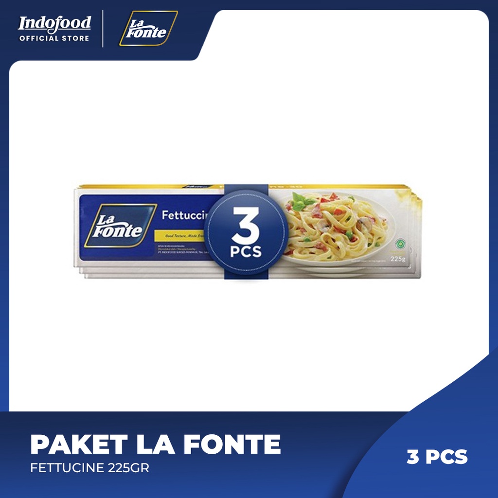 

3 Pcs - La Fonte Fettucine 225gr