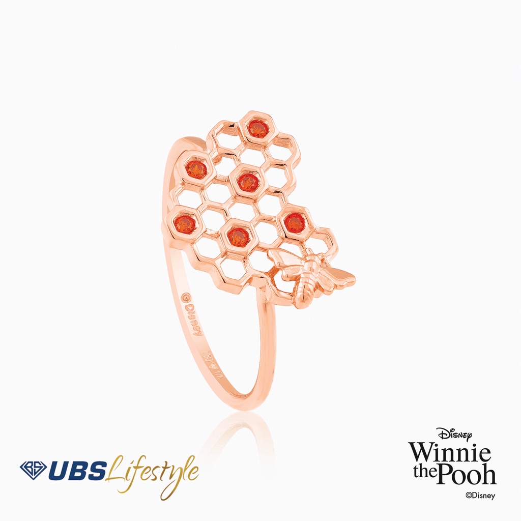 UBS Cincin Emas Disney Winnie The Pooh - Ccy0170r - 17K