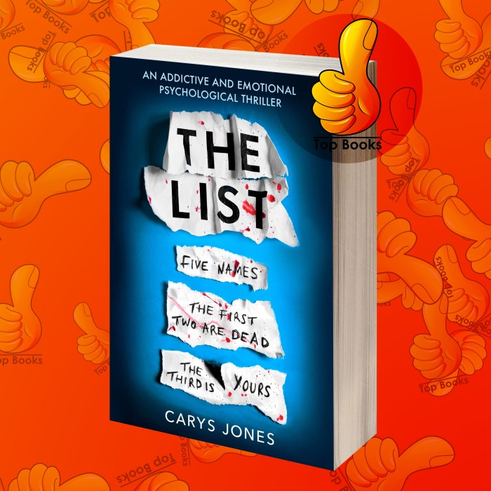 Buku The List Jones, Carys [Jones, Carys]