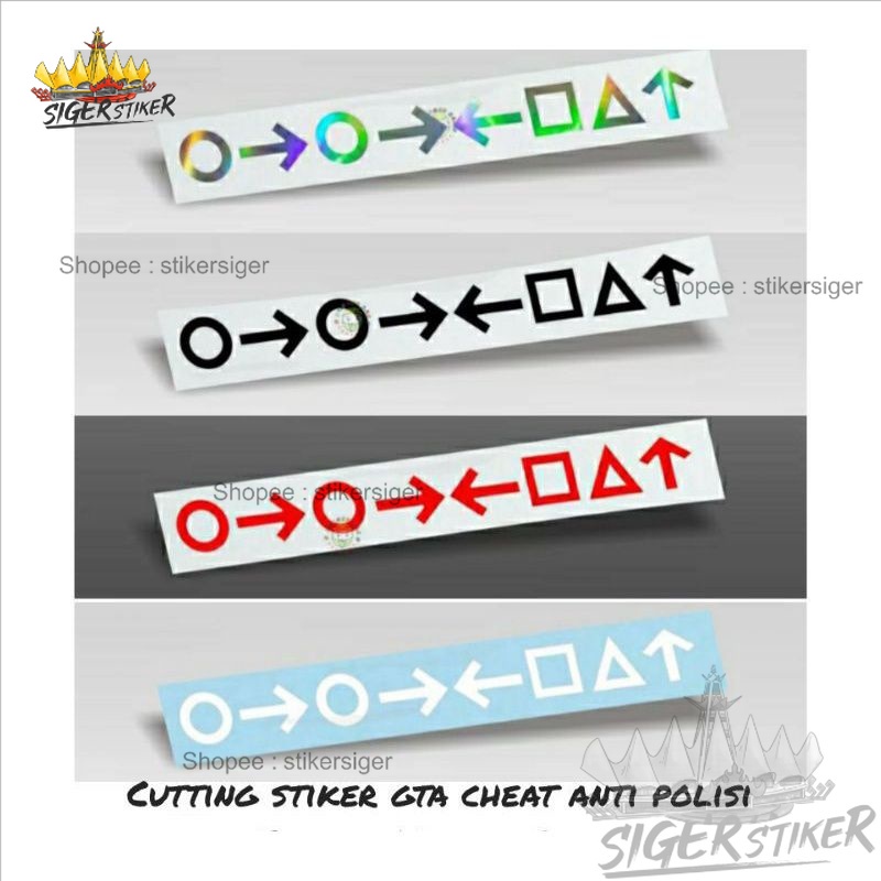 STIKER CHEAT GTA ANTI POLISI