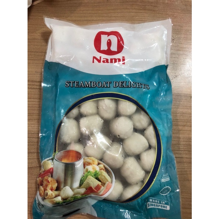 

Nami Bakso ikan isi seafood 1 kg (Nami fuzhou fish ball) 1kg singapur