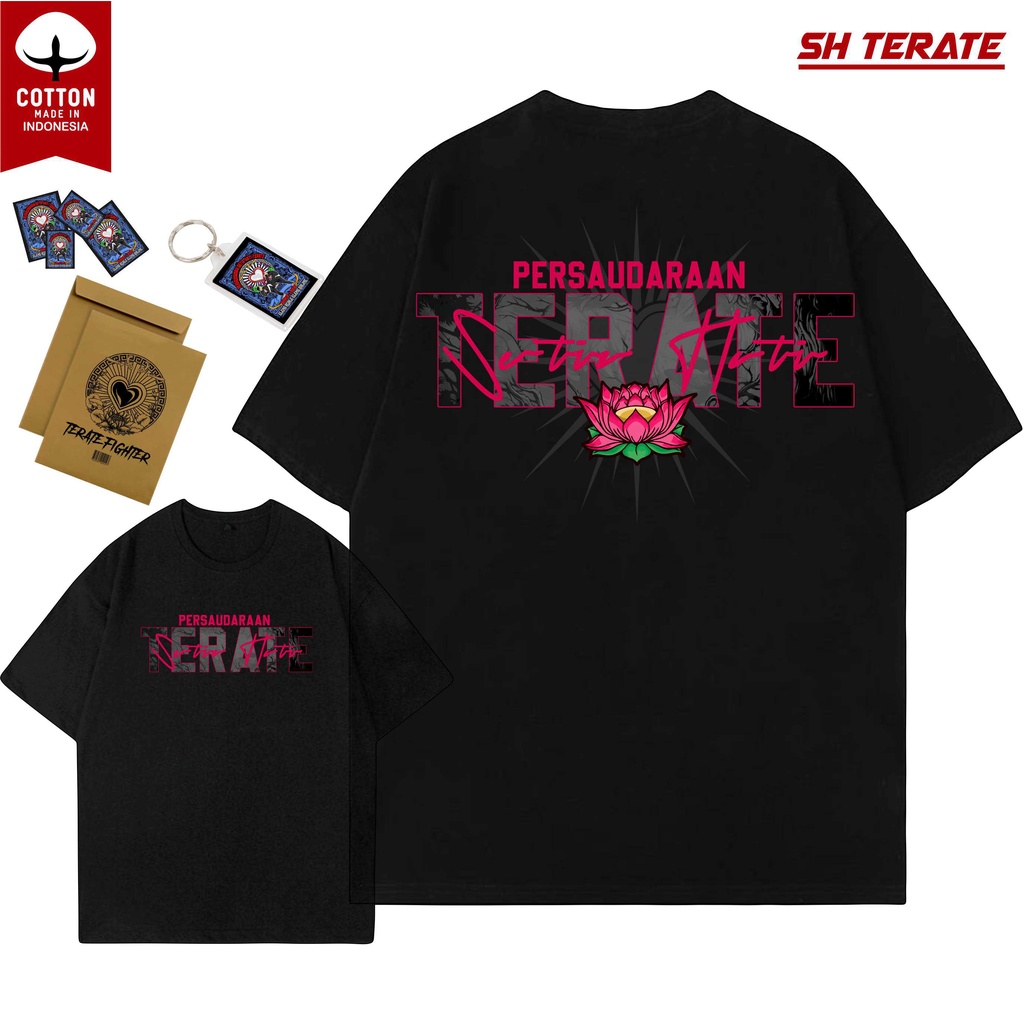 Kaos SH Terate TERATE PINK Kaos Raja Tega Terjal Setia Hati Terate PunkSHter