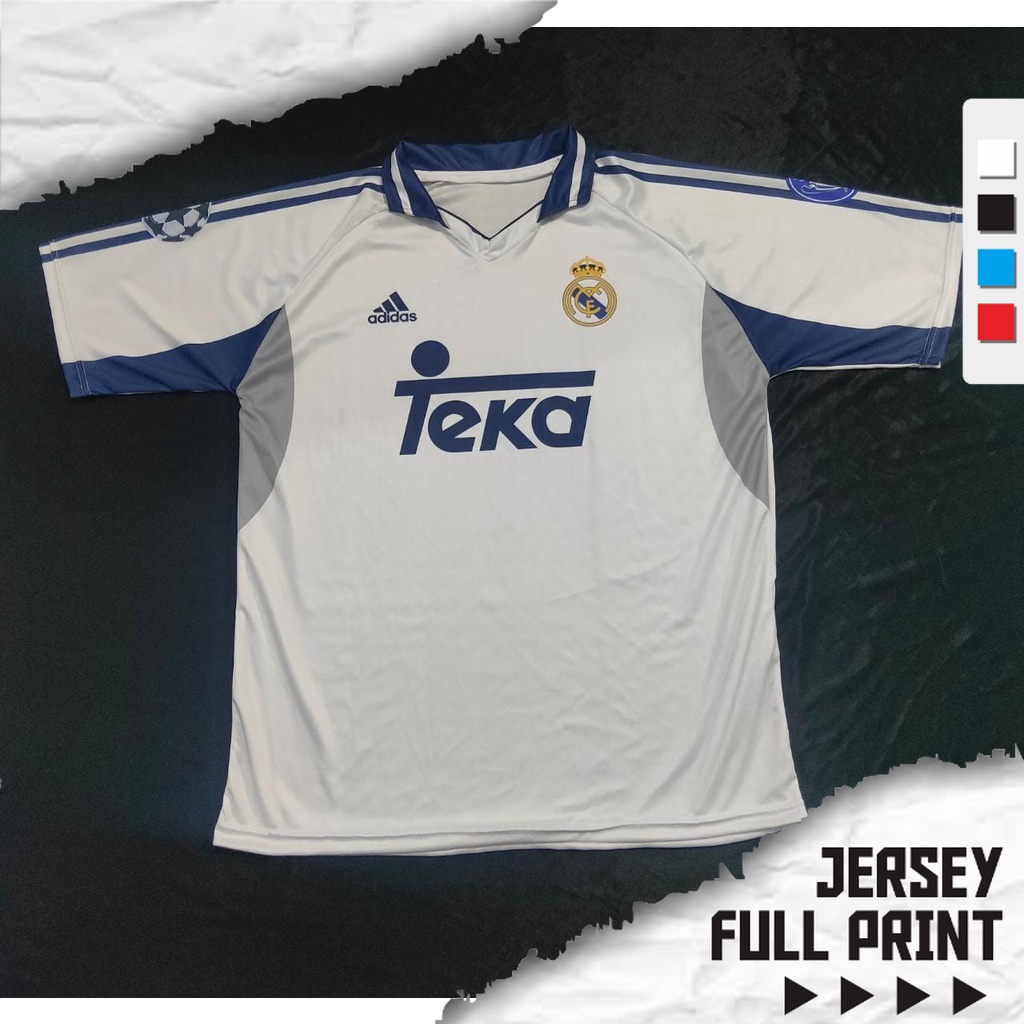 Jersey Real Madrid 2000 Full Printing