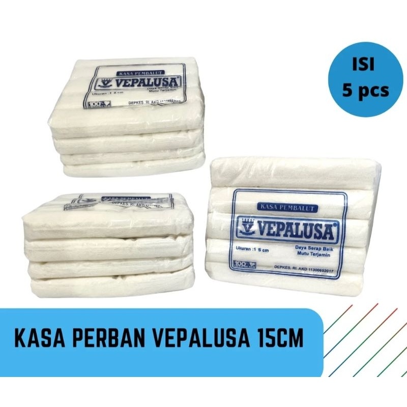 kasa gulung perban kasa perban 15cm Vepalusa