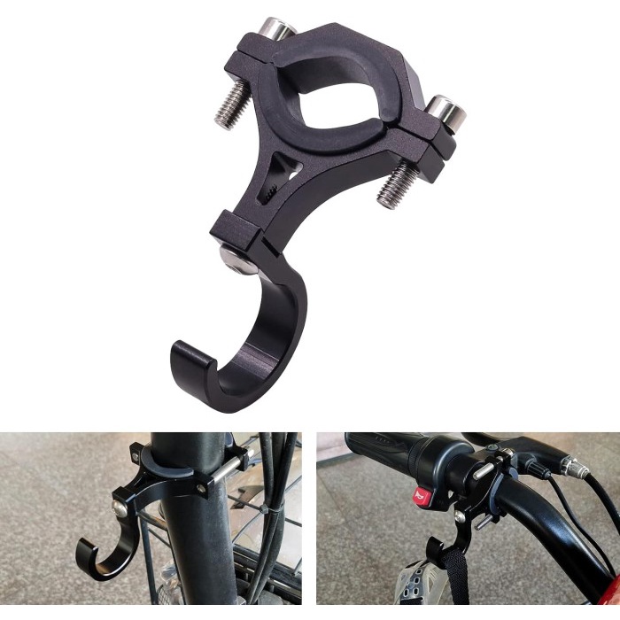 Kait Hook Cantolan Aluminium Stang Sepeda Motor Kursi Roda Stroller