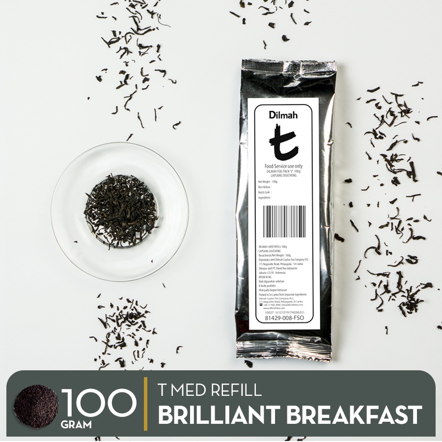 

T-Med Refill Brilliant Breakfast 100gr - Loose Tea - Daun Teh Kering