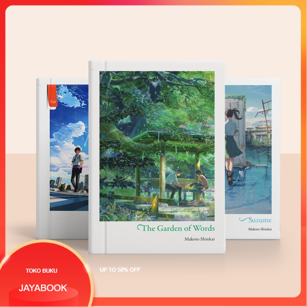 (indo) Buku Novel Anime Makoto Shinkai