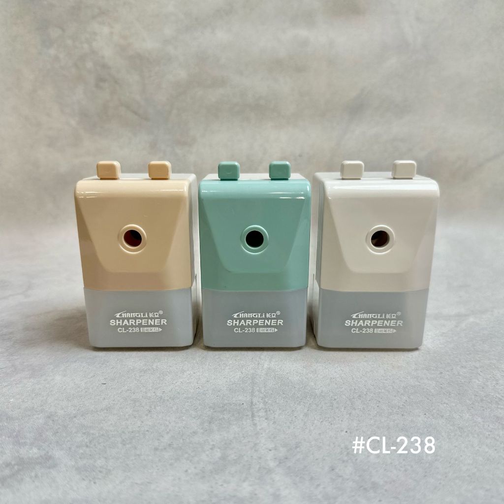 

Rautan Putar Impor CL-238 Serutan Putar Meja Warna Pastel Sharpener Meja Anak Sekolah - ABQ