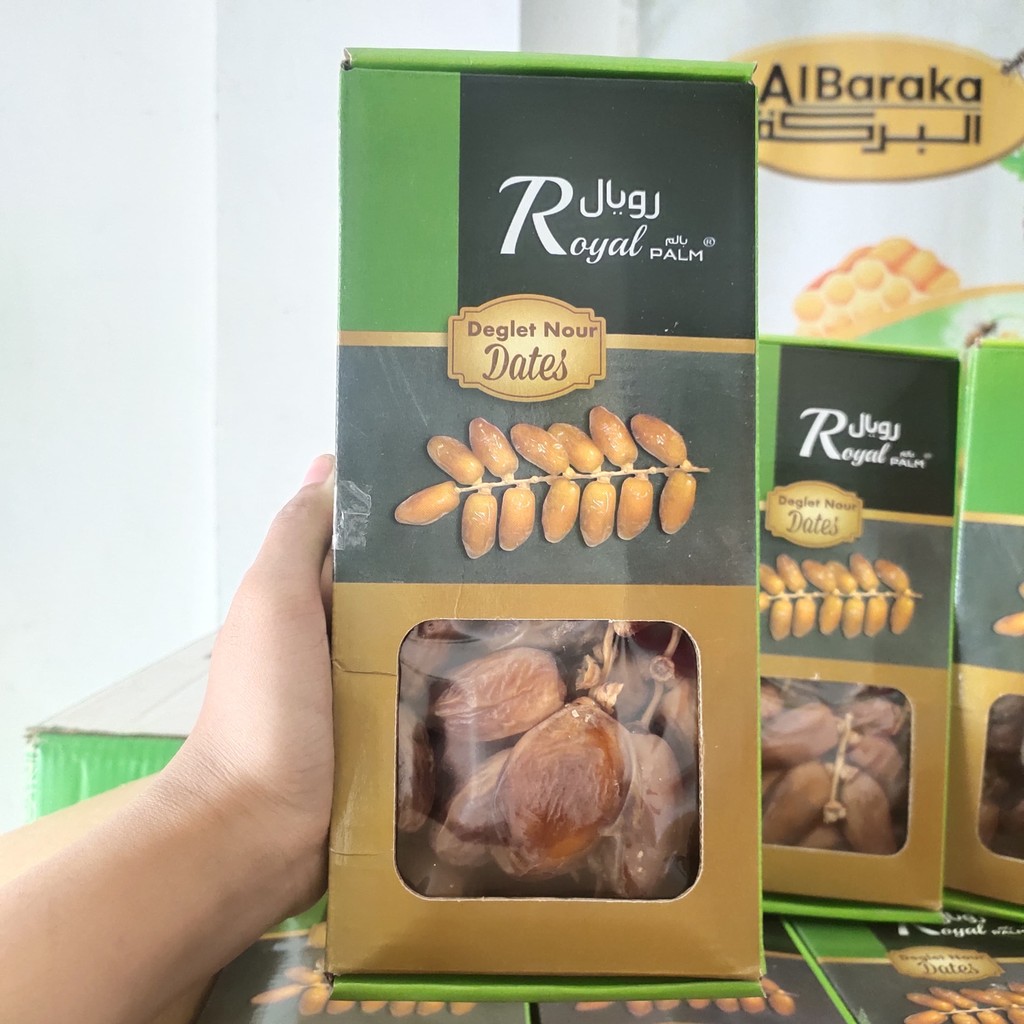 

KURMA ROYAL PALM DEGLET NOUR 500G