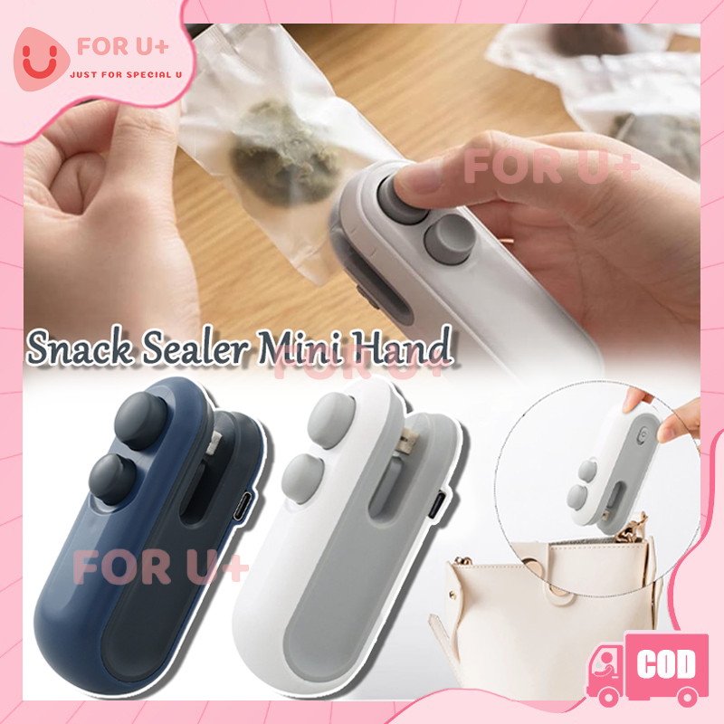 Mini Sealer Portabel 2 in 1 / Snack Sealer