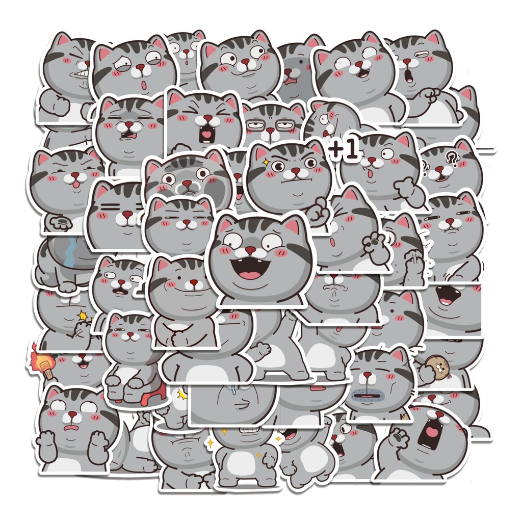 

COD 50 Pcs Stiker Vita Vita Lucu Anti Air Untuk Dekorasi Notebook Sepeda Skateboard Handphone