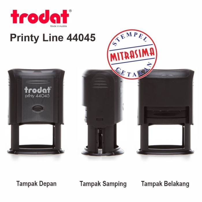 

Stempel Trodat 44055 Model Oval - Bodinya saja