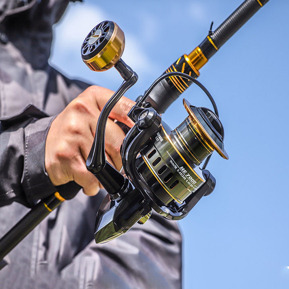 Terbaru Shimano Reel Pancing Shimano He1000 - 7000 10 Kg / Reel Pancing Murah Kuat Power /Gulungan