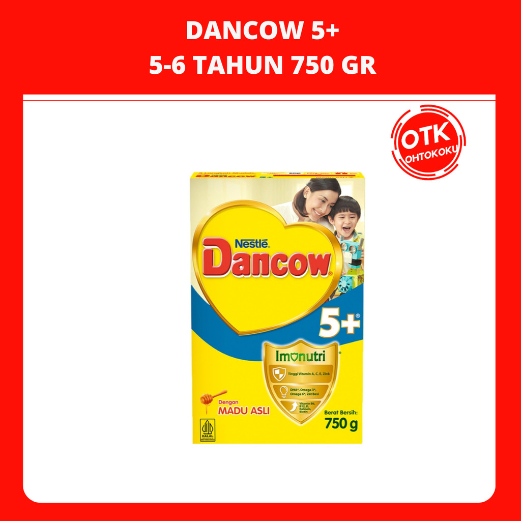 

Nestle Dancow 5+ Susu Pertumbuhan Anak 5-6 Tahun 750 gr