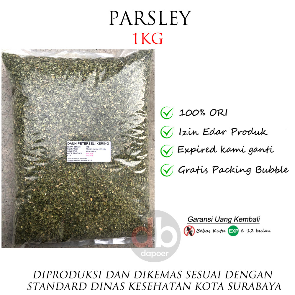 

Parsley Kering 1kg
