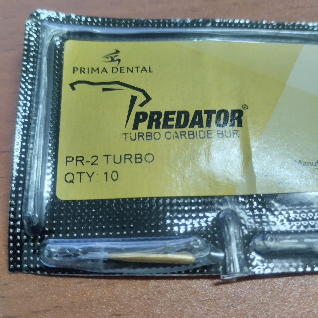 CarbideDental Bur Predator Turbo Original Prima Dental (Bur Bongkar Crown)