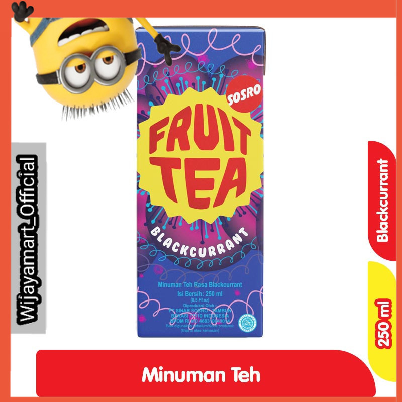 

Fruit Tea Minuman Teh Blackcurrant 250 ml