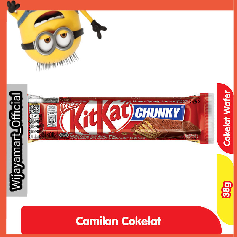 

KitKat Chunky Original Cokelat 38 g