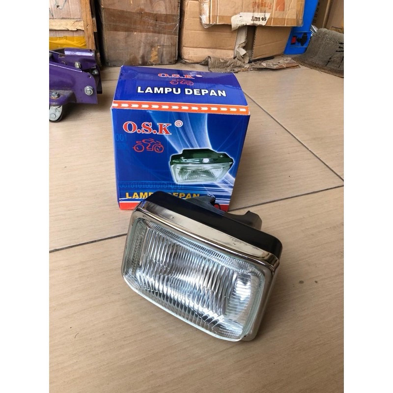 LAMPU DEPAN HONDA GL 100 LAMPU WIN HEADLAMP LAMPU DEPAN GL100 GL 100