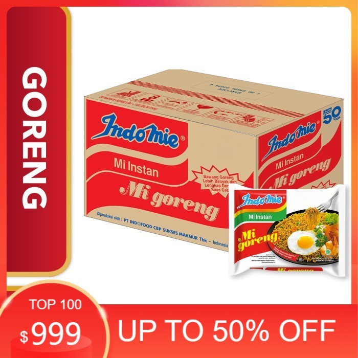 

Eksklusif ol shop , 1 Dus isi 40 Pcs - Indomie Goreng Spesial