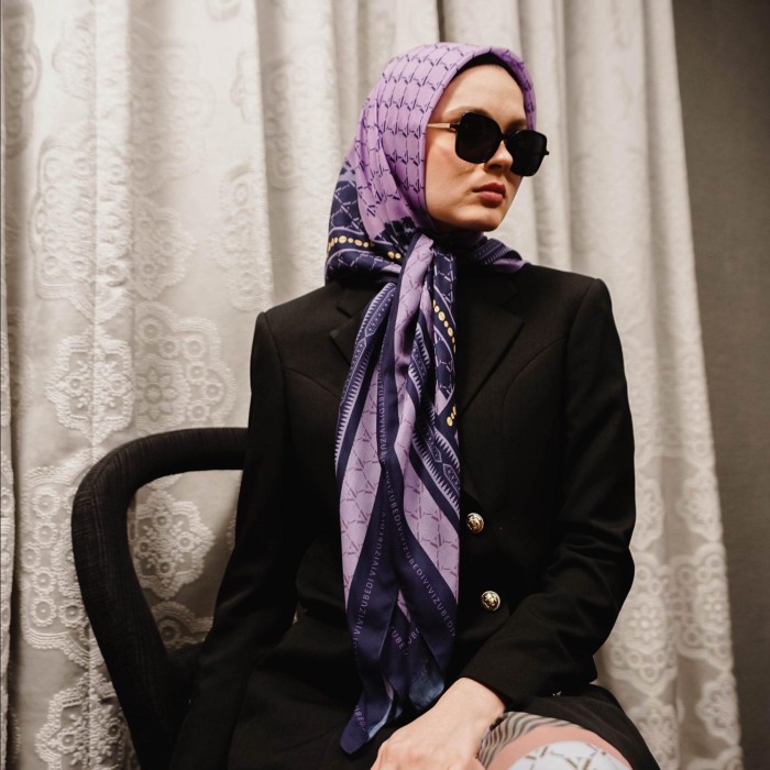 VZ Quimby Scarf Original Vivi Zubedi New York Season Collection - Lilac